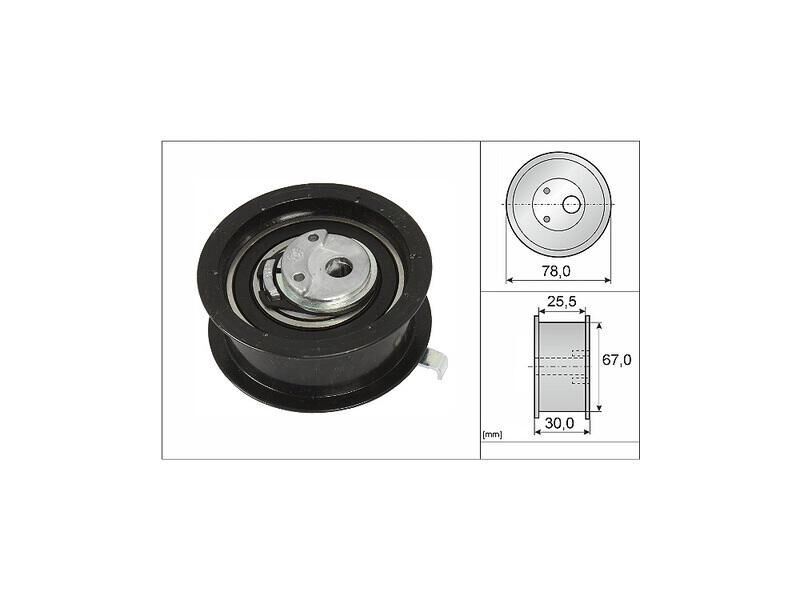 GERGİ RULMANI VAG 80 A4 A6 CAD2 GO3-4 T4 PASSAT 91-