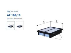 HAVA FİLTRESİ HYUNDAI H1 STAREX H200 I800 97-