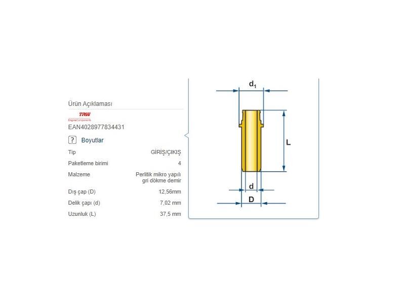 SUPAP GAYDI EMME 4AD M.BENZ 104 111 119 120 161 166 266 88-11