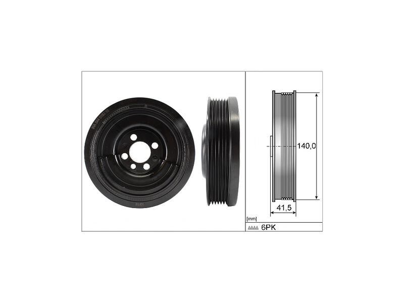 KRANK KASNAĞI  VAG A2 PO IBIZA3-4 FAB1-2 00-