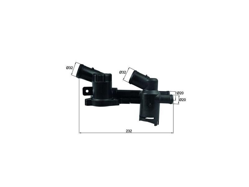 TERMOSTAT 80,89°C VAG A1 A3 CAD3 GO5-6 JET4 PO5 08-18