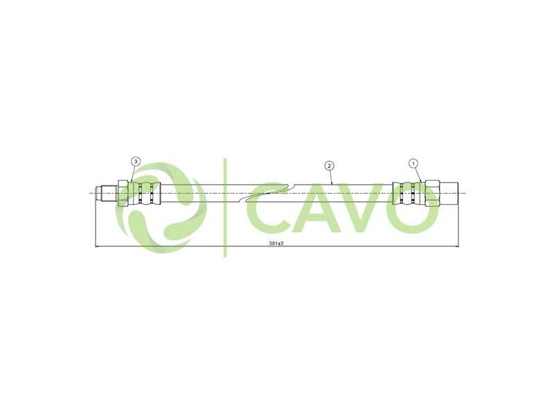 FREN HORTUMU ÖN BMW E38 98-01