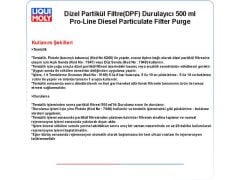 DİZEL PARTİKÜL FİLTRE DPF DURULAYICI 500 ml PRO-LINE DISEL PARTIKEL FILTER SPULUNG