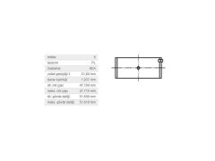 KOL YATAK 0,25 TK. M.BENZ OM602 85-01