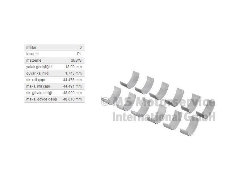 KOL YATAK 0,50 TK. BMW M20 50 52 54 78-10