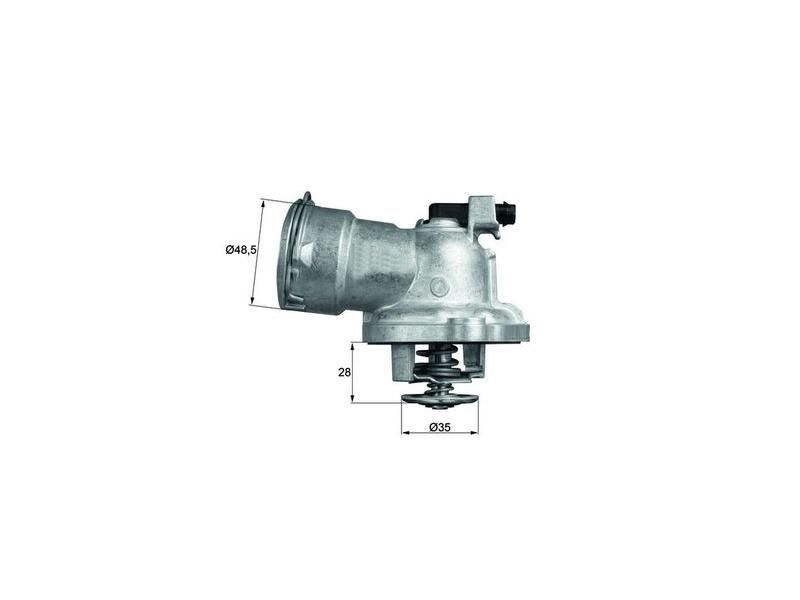 TERMOSTAT 87°C M.BENZ 164 203 204 209 211 219 221 251 05-16
