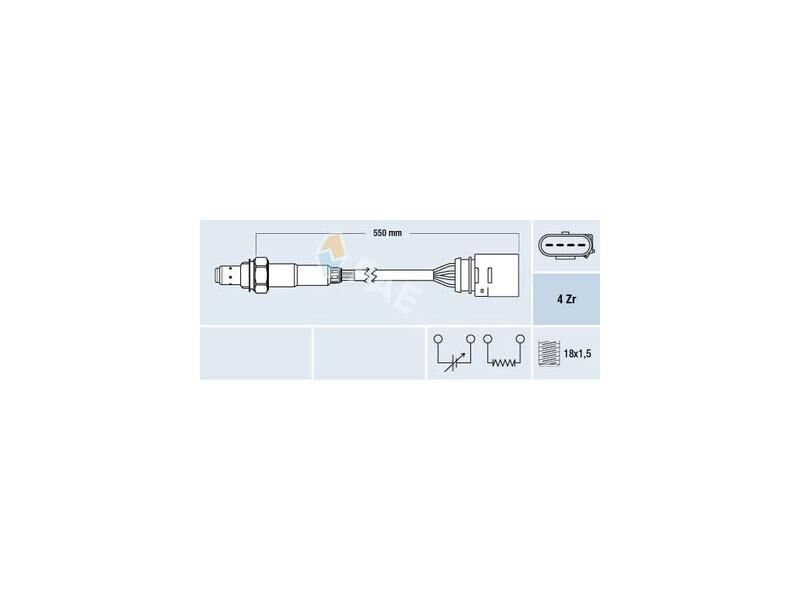 LAMBDA SENSÖRÜ VAG BO1 GO4 LEON 00-