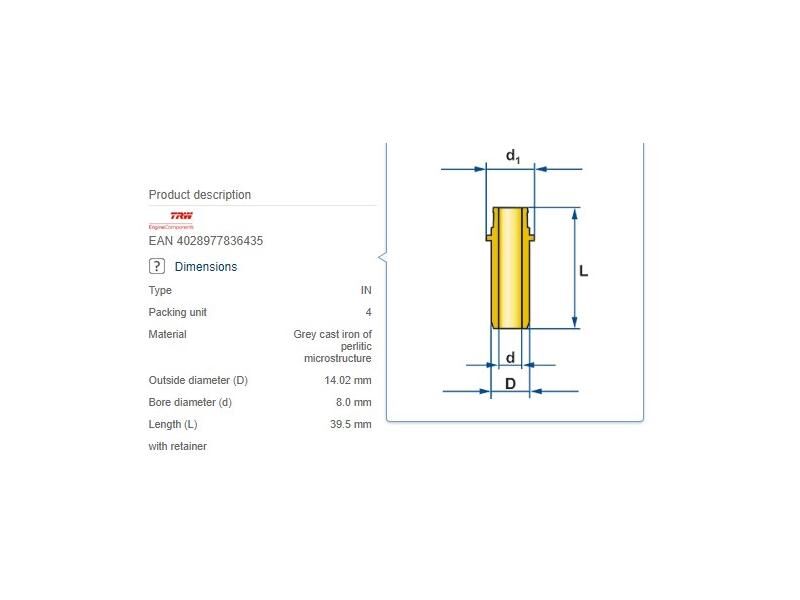 SUPAP GAYDI EMME 4AD M.BENZ 601 602 603 661 84-13