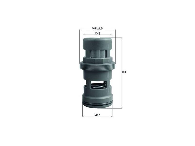 TERMOSTAT 114° LKW M.BENZ ACTROS