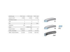 SEGMAN SETİ 79,50MM VAG A3 A4 A6 BO1 CAD3 GO4-5 JET3 PAS PO3-4 T5 98-