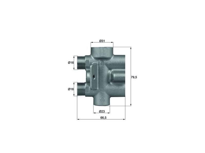TERMOSTAT 75°C VAG Q7 R8 TOUAREG 06-16