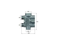 TERMOSTAT 75°C VAG Q7 R8 TOUAREG 06-16