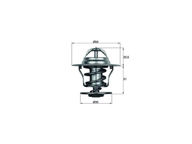 TERMOSTAT 84°C VAG 80 GO1-2-3 JET1-2 PAS PO3 T3 T4 76-03