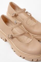 868-756 Nut Günlük Yüksek Tabanlı Loafer Ayakkabı