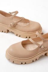 868-756 Nut Günlük Yüksek Tabanlı Loafer Ayakkabı