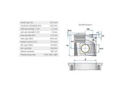 PİSTON 83,50MM M.BENZ OM651 09-