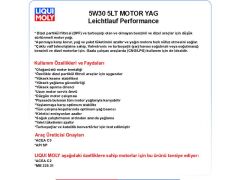 5W30 5LT MOTOR YAĞ LEİCHTLAUF PERFORMANCE