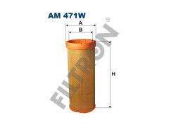 HAVA FİLTRESİ İÇ LKW RVI MIDLUM.1-2 PREMIUM