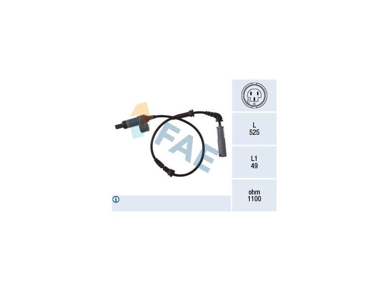 ABS SENSÖRÜ ÖN BMW E46 99-