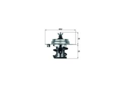 TERMOSTAT 88°C LAND FREELANDER1 98-07