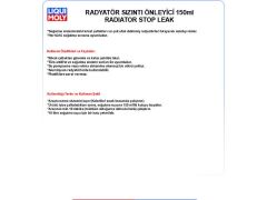RADYATÖR SIZINTI ÖNLEYİCİ 150ml RADİATOR STOP LEAK