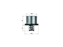 TERMOSTAT 79°C BMW E60 61 63 64 90 92 93 07-14