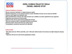 DİZEL DUMAN ÖNLEYİCİ 250ml DIESEL SMOKE STOP