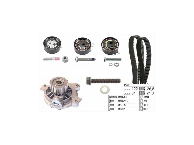 TRİGER SETİ + DEVİRDAİM VAG T4 LT28-35.46 96-