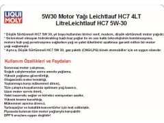 5W30 4LT MOTOR YAĞ LEİCHTLAUF HC7