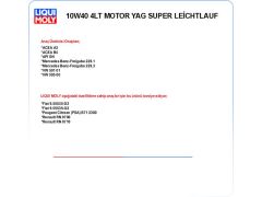 10W40 4LT MOTOR YAĞ SUPER LEİCHTLAUF