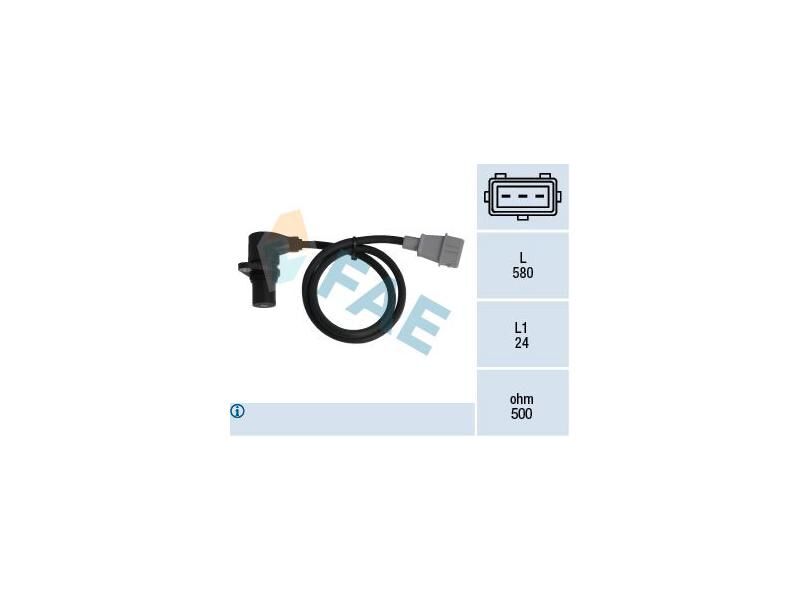 KRANK DEVİR SENSÖRÜ VAG 80 A4 PASSAT 93-