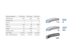 SEGMAN SETİ 130MM SCANİA 130.00MM DC13 EURO5