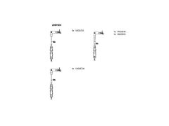 BUJİ KABLO SETİ VAG A3 BORA CAD.3 GO.4-5-6 00-15