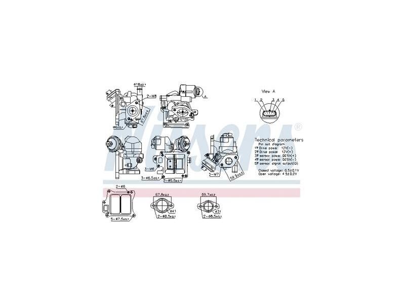 AGR VALFİ VOLVO S60 80 V60 70 XC60 70 13-19