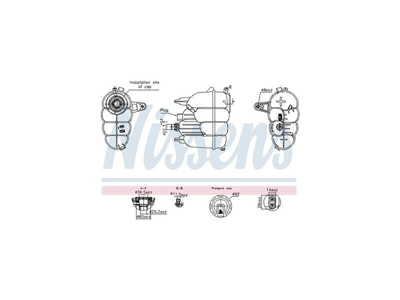 GENLEŞME TANKI 1,65LT VAG A4 A5 15-