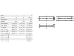 ANA YATAK 0,50 TK. BMW M40 42 43B16 87-05
