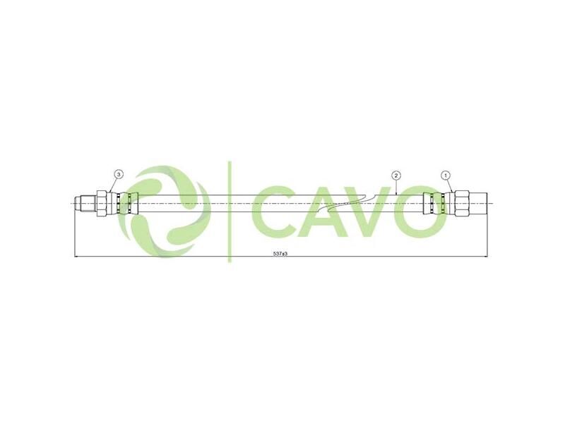 FREN HORTUMU ARKA M.BENZ VİTO 108 110 112 98-