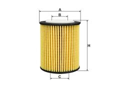 YAĞ FİLTRESİ OPEL AST.L COR.F C.LANDX G.LANDX MOK.B    PSA    FIAT 18-