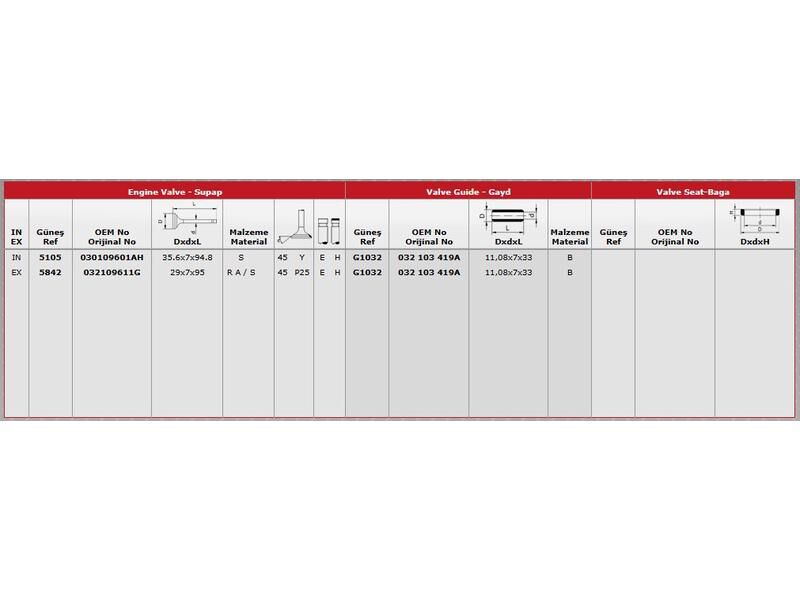 SUPAP IN.4 EX.4 VAG CAD2 GO3 POLO 91-04