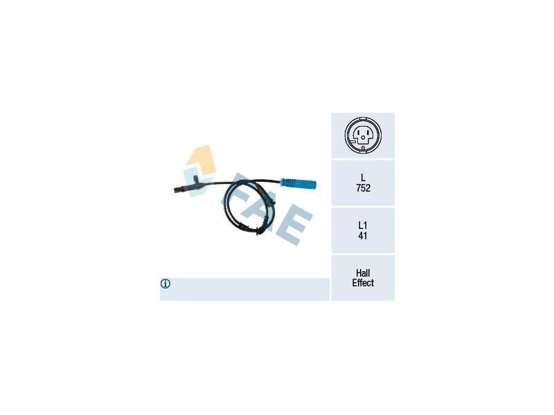 ABS SENSÖRÜ ÖN MINI R50 52 53 02-