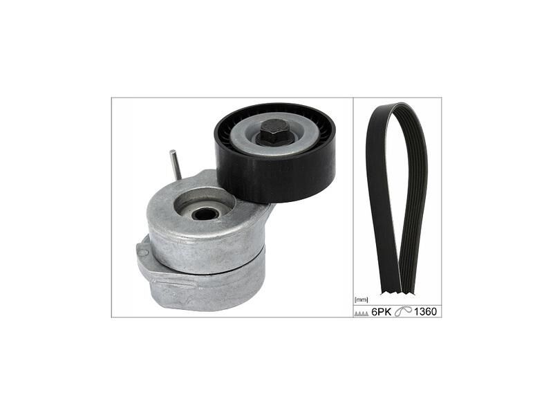 V KAYIŞ SETİ OPEL AST.J COR.D-E 06-