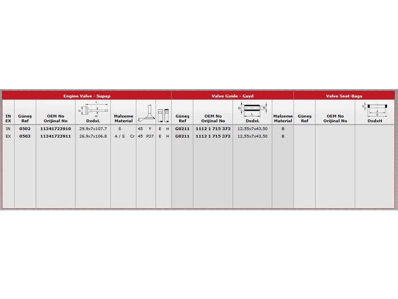 GAYD IN.4 EX.4 BMW E30 34 36 46 87-03