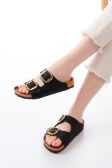 P-101 Siyah Günlük  Kadın Terlik