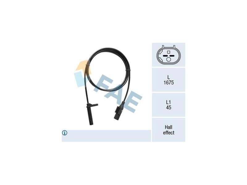 ABS SENSÖRÜ ARKA SOL VAG CRAFT    M.BENZ 906 06-