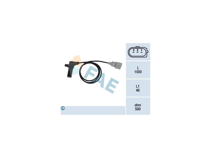 KRANK DEVİR SENSÖRÜ VAG A4 A6 PASSAT 00-