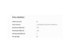 SEGMAN SETİ 88,00MM M.BENZ 202 203 209 210 220 461 463 638 903 904 905 97-08