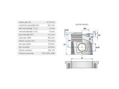 PİSTON 83,25MM M.BENZ OM651 09-