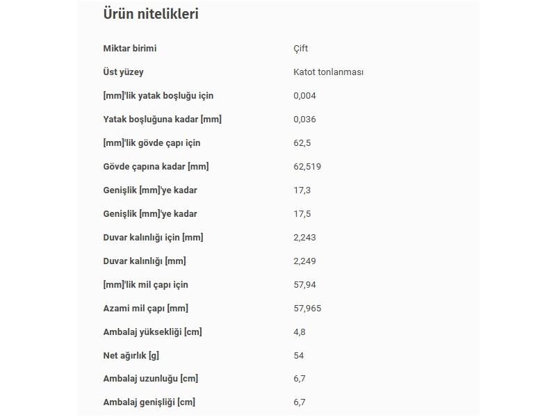 ANA YATAK STD M.BENZ 611 646 97-18