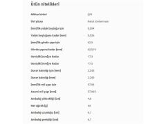 ANA YATAK STD M.BENZ 611 646 97-18