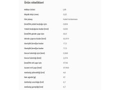 ANA YATAK 0,25 M.BENZ 611 646 97-18